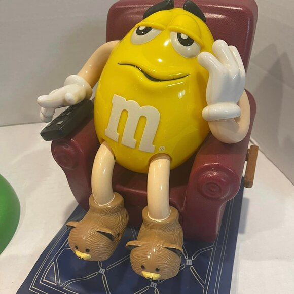 M&M'S CANDY DISPENSERS set of 3~ SWEET SHOP~~GOLF MULLIGAN VILLE~ LAZY BOY 1999 - Picture 3 of 9